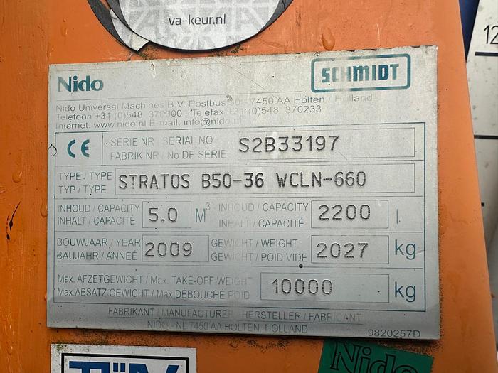 Gebruikt 2009 Nido Stratos B50-36 WCLN-660