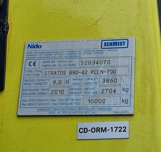 Gebruikt 2010 Nido Stratos B90-42 PCLN-700