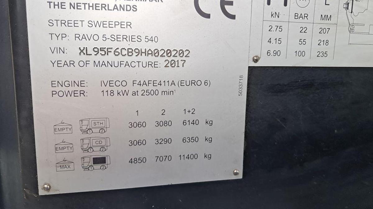 Used 2017 Ravo 540 CD