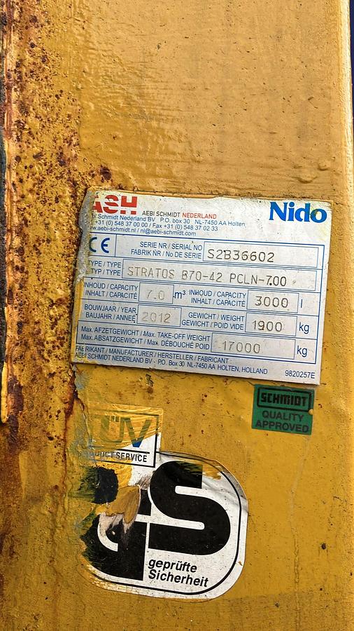Used 2010 Nido Stratos B70-42 PCLN-700