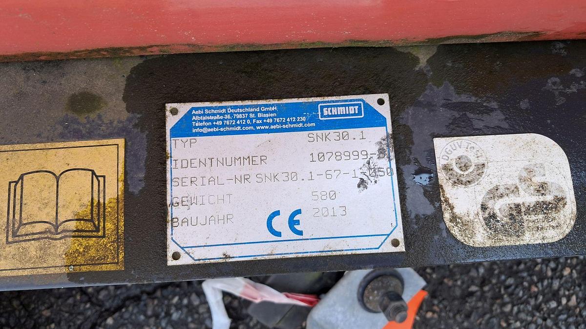 Used 2013 Schmidt SNK30-1