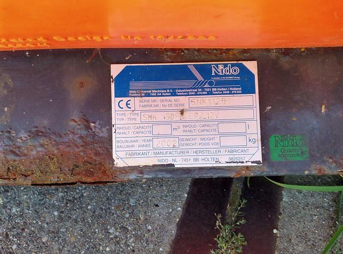 Gebruikt 2002 Nido SNK150 EPZ  12V