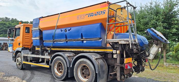 Gebruikt 2009 MAN TGM 26.330, Schmidt Stratos B90-42 VCLN, Schmidt SNK34