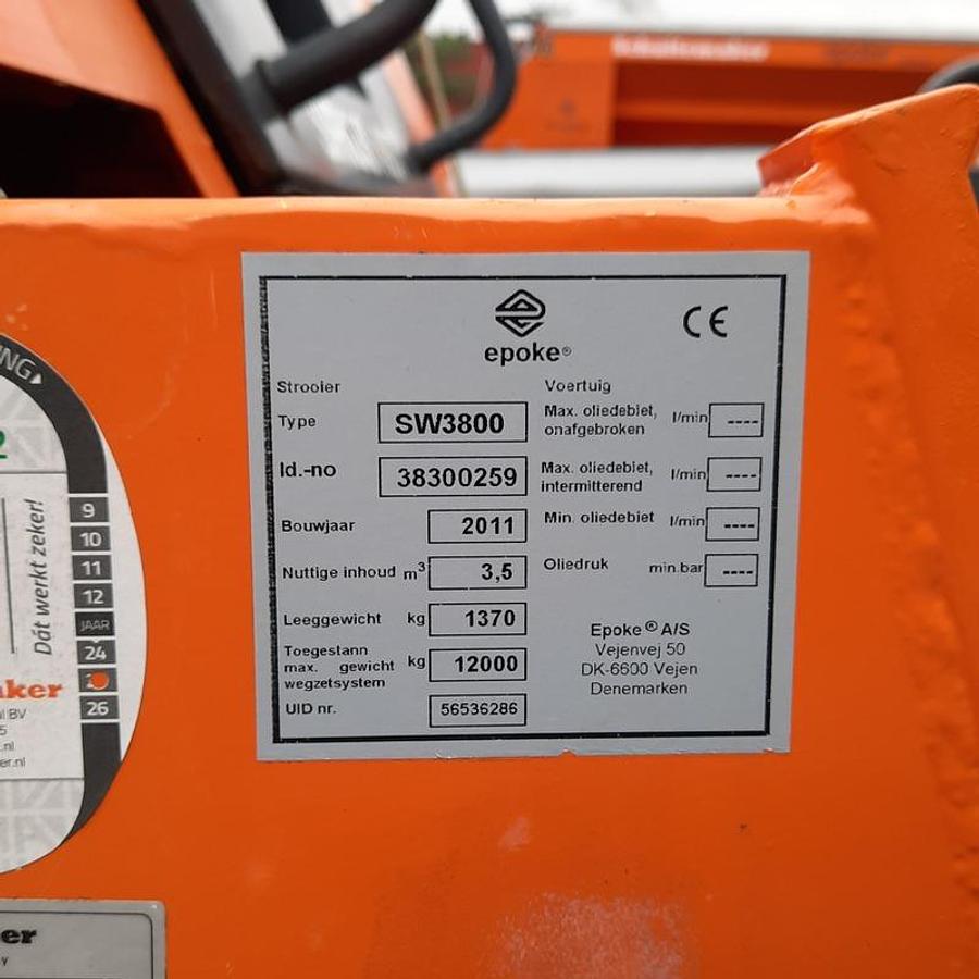 Used 2011 Epoke SW3800