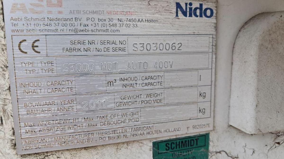 Used 2011 Nido S3000 zoutoplosser