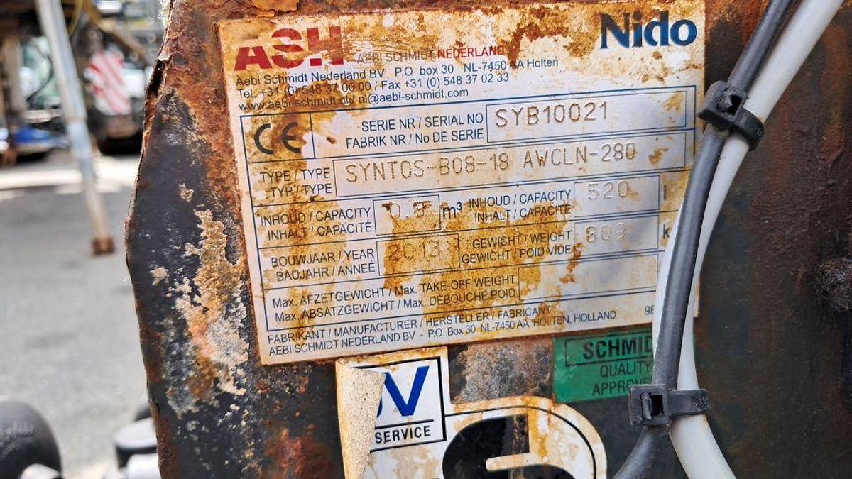 Used 2013 Nido Syntos B08-18 AWCLN-280