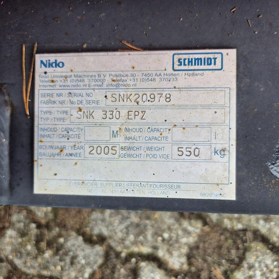 Used 2005 Nido SNK330 EPZ