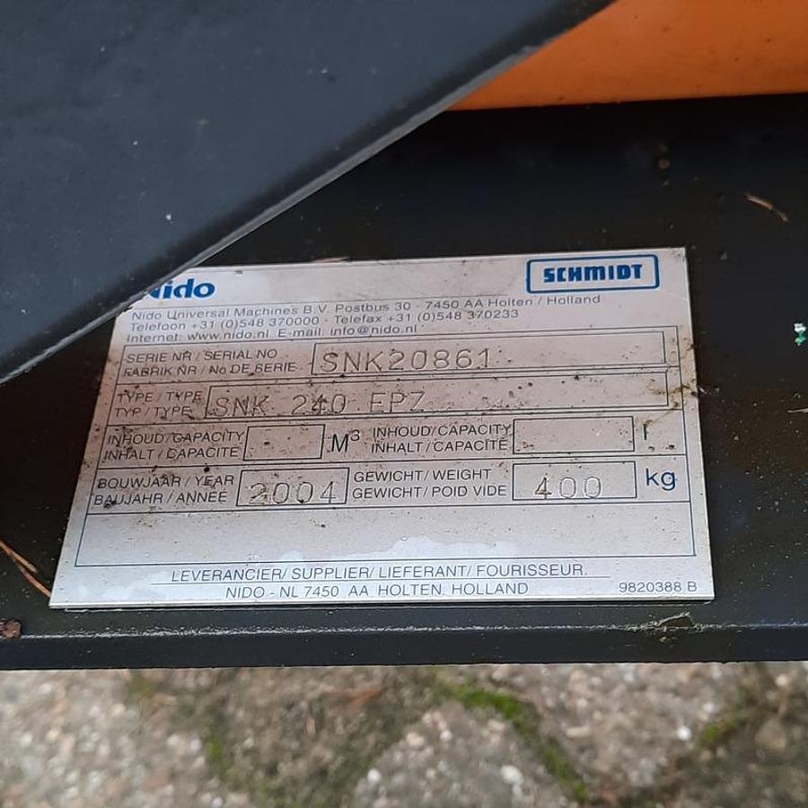 Used 2004 Nido SNK240 EPZ