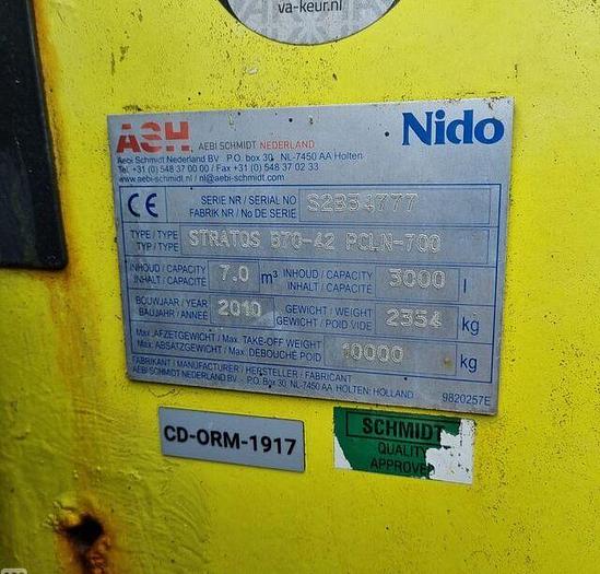 Gebruikt 2010 Nido Stratos B70-42 PCLN-700