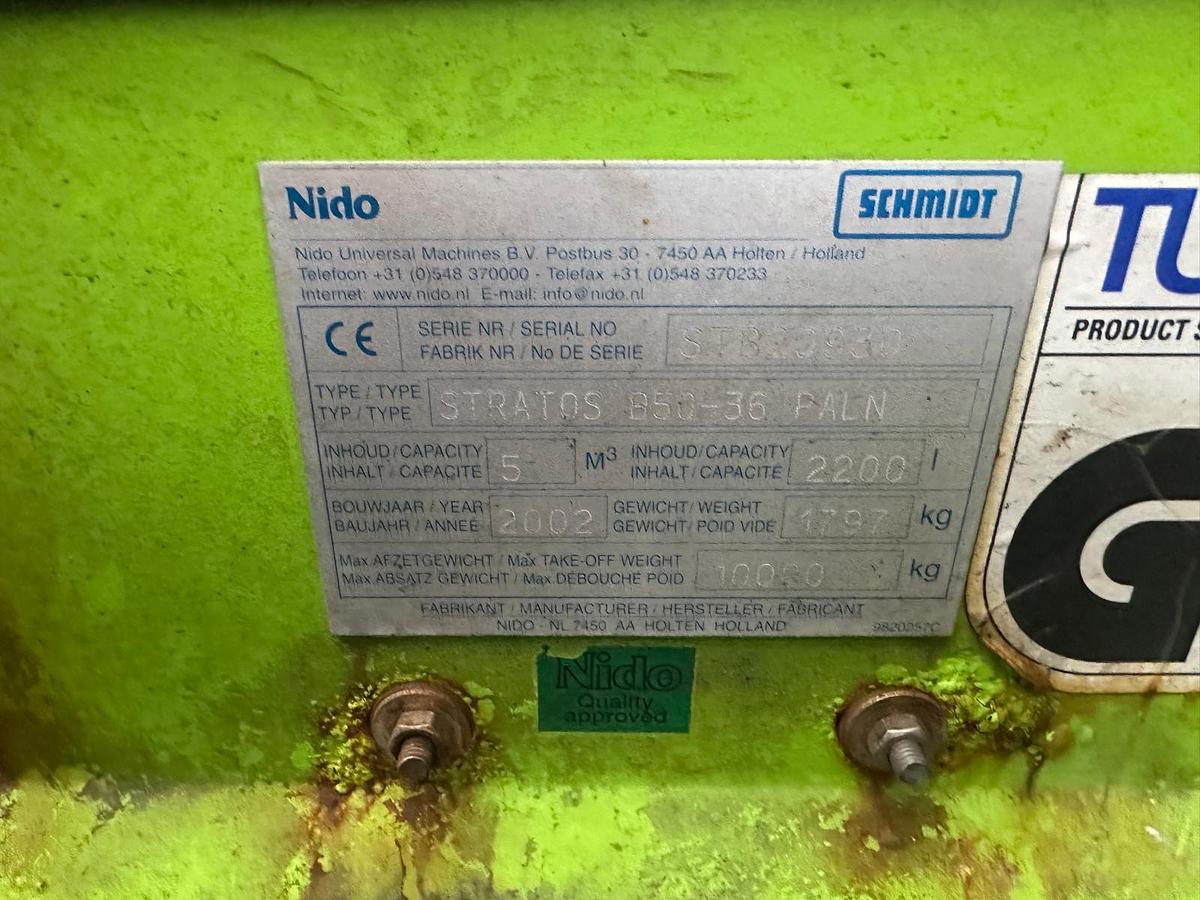 Used 2002 Nido Stratos B50-36 PALN