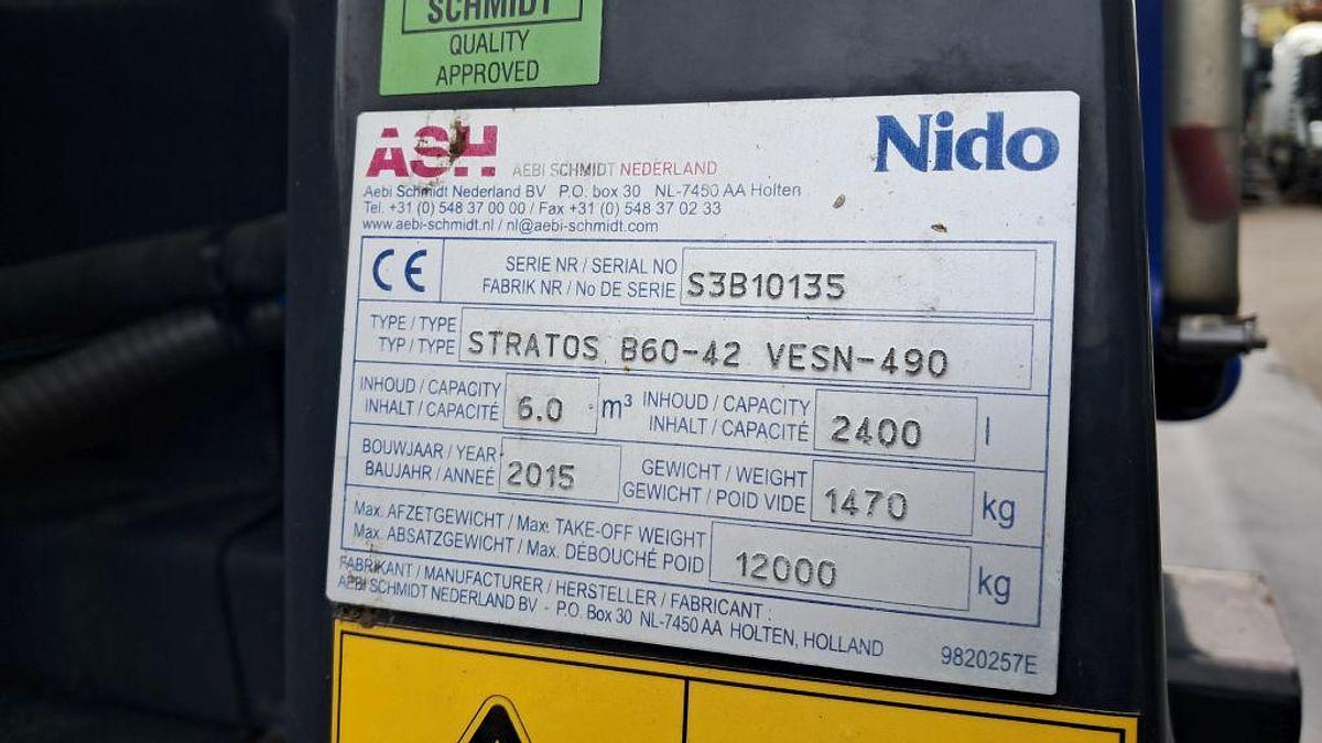 Used 2005 DAF AG75PC / Nido Stratos B60-36 VESN-490