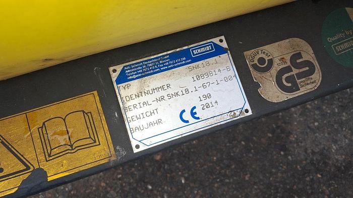 Used 2014 Schmidt SNK18.1