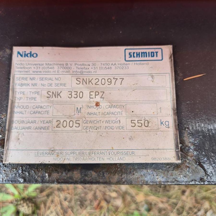 Used 2005 Nido SNK330 EPZ