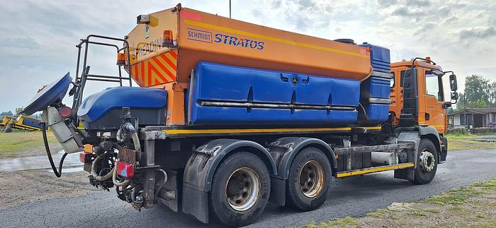 Gebruikt 2009 MAN TGM 26.330, Schmidt Stratos B90-42 VCLN, Schmidt SNK34