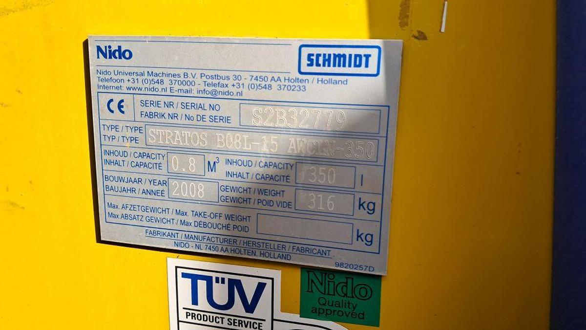 Used 2008 Nido Stratos B08L-15 AWCLN-350