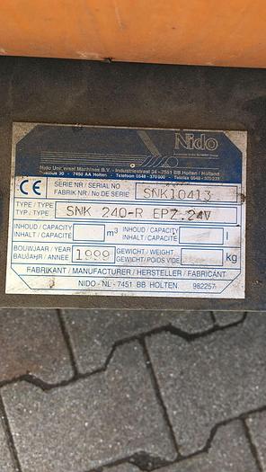 Gebruikt 1999 Nido SNK240 EPZ