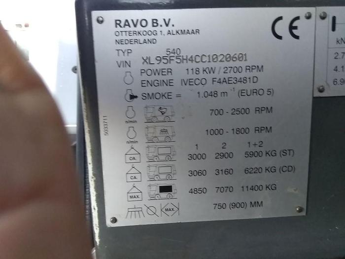 Gebruikt 2012 Ravo 540STH