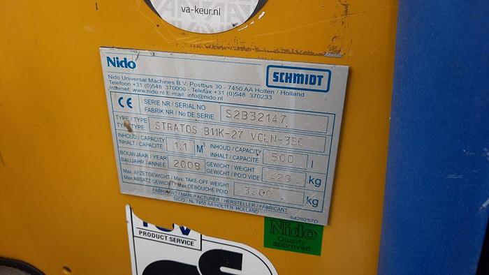 Gebruikt 2008 Nido Stratos B11K-27 PCLN-350