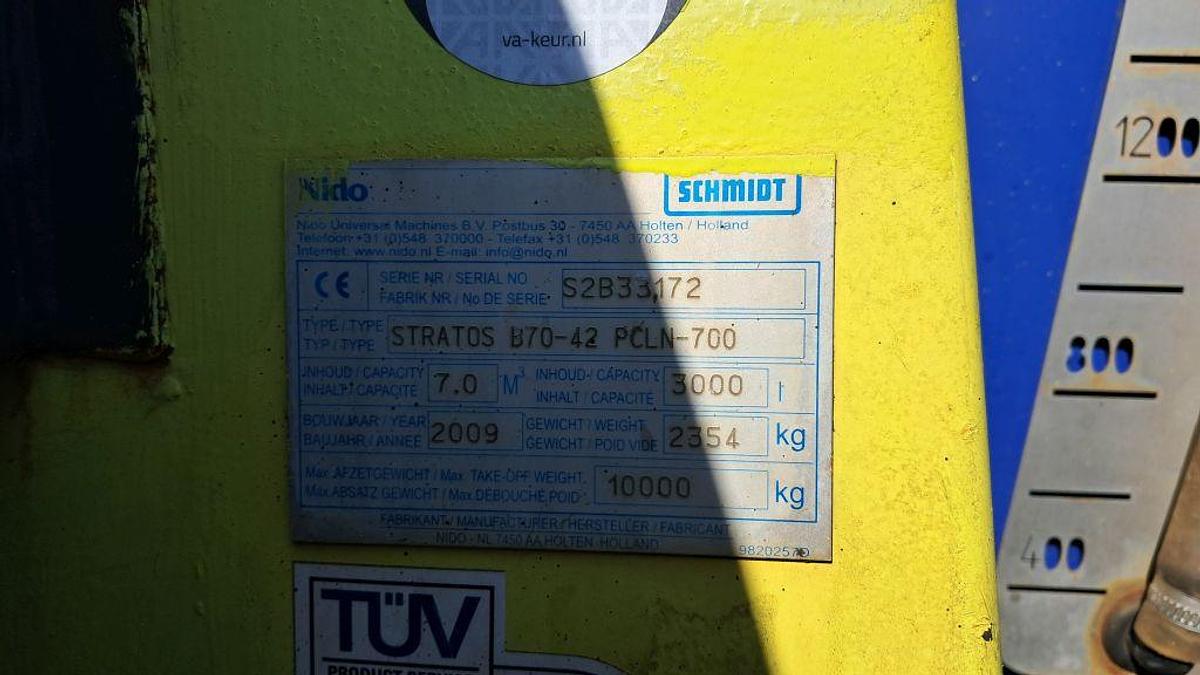 Used 2009 Nido Stratos B70-42 PCLN-700