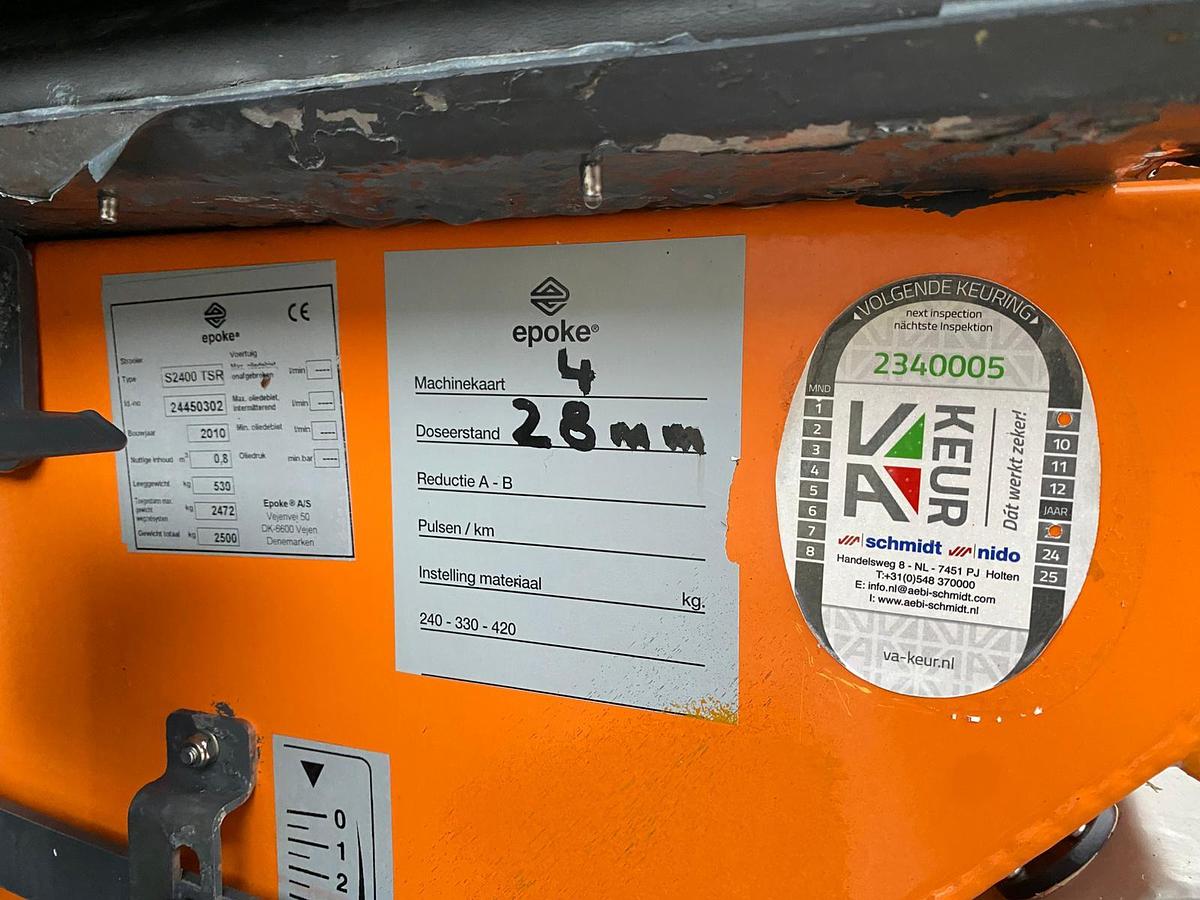 Used 2010 Epoke S2400 TSR