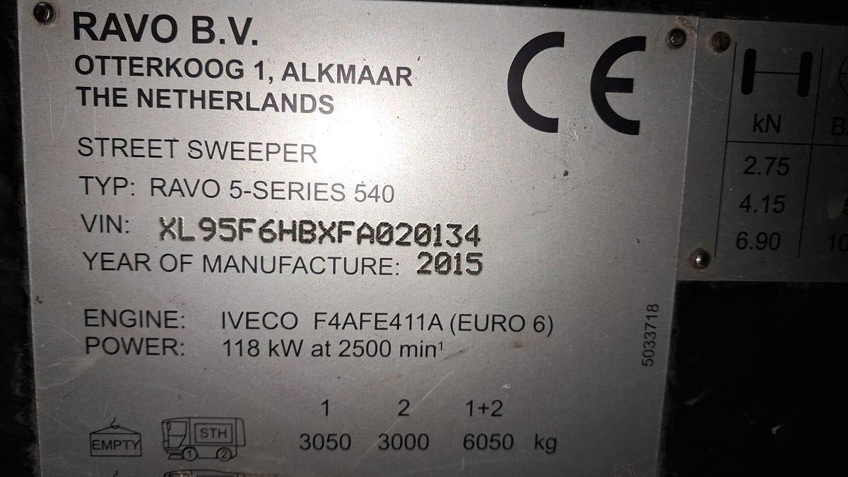 Used 2015 Ravo 540 STH