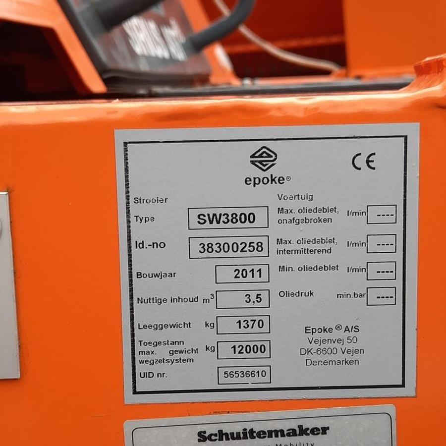 Used 2011 Epoke SW3800