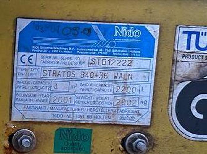 Gebruikt 2001 Nido B40-36 WALN