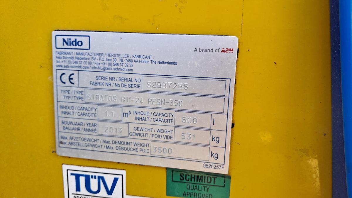 Used 2013 Nido Stratos B11-24 PESN-350