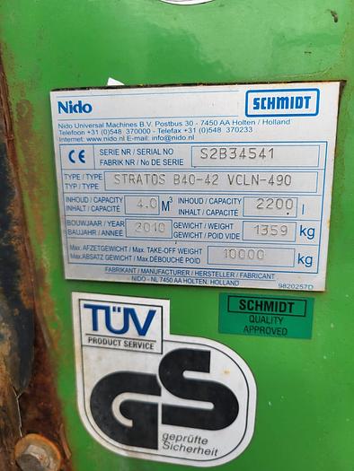 Gebruikt 2010 Nido Stratos B40-42 VCLN-490