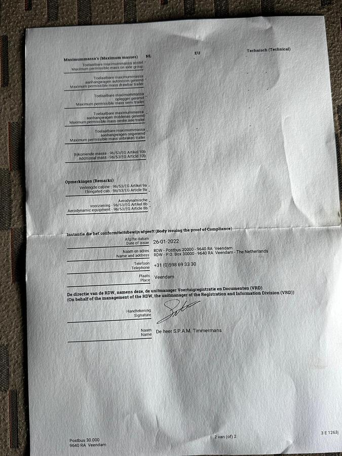 Used 2015 DAF XF 510 FAN met haakarm