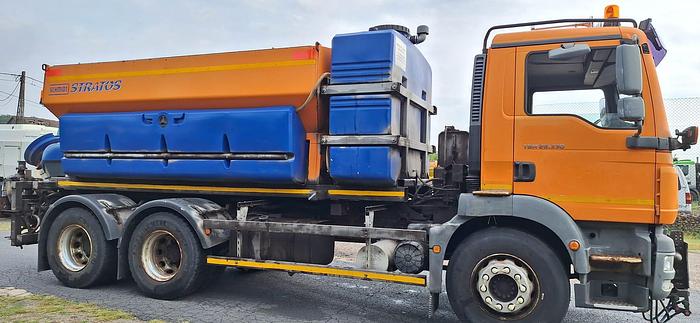 Gebruikt 2009 MAN TGM 26.330, Schmidt Stratos B90-42 VCLN, Schmidt SNK34