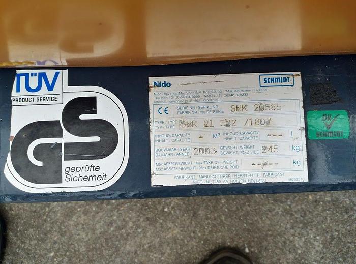 Gebruikt 2003 Nido SNK21 EPZ