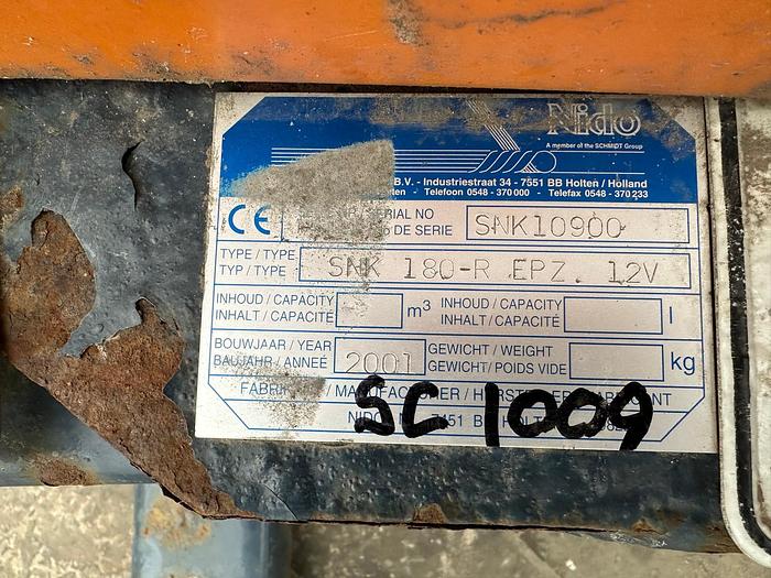 Used 2001 Nido SNK180-R EPZ 12V
