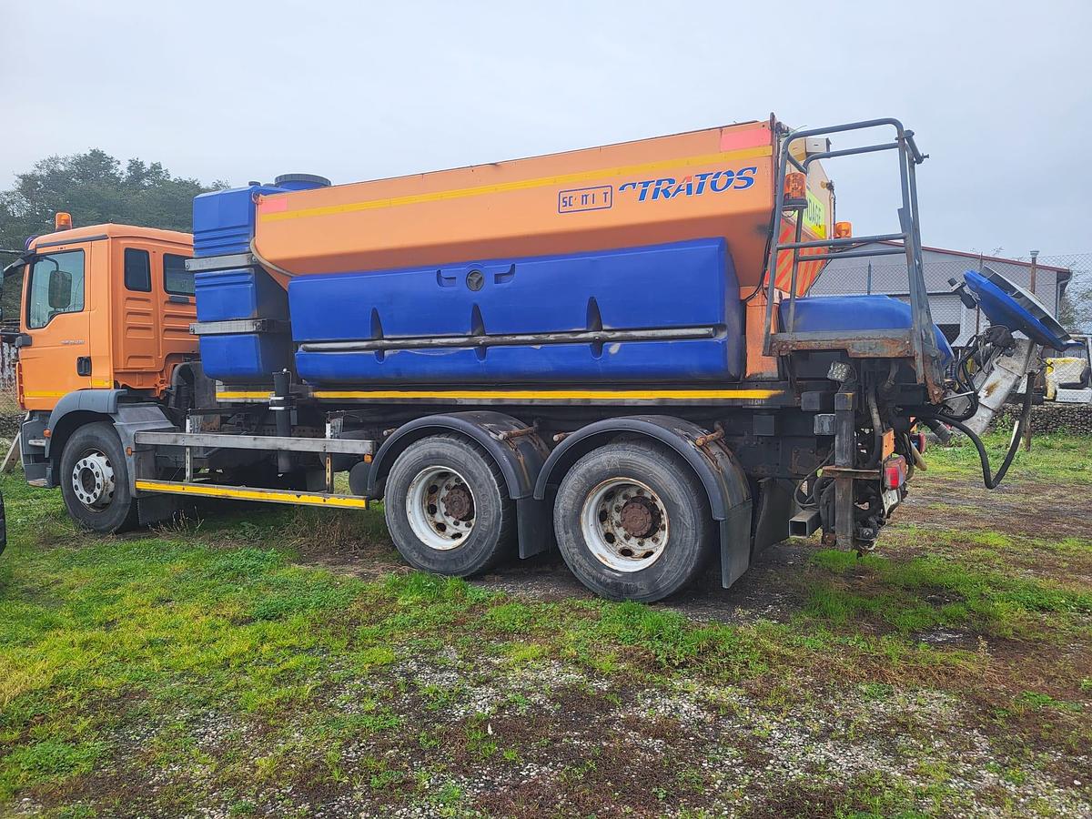 Used 2009 MAN TGM 26.330, Schmidt Stratos B90-42 VCLN, Schmidt SNK34