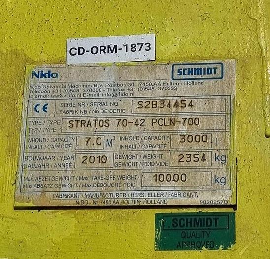 Gebruikt 2010 Nido Stratos B70-42 PCLN-700