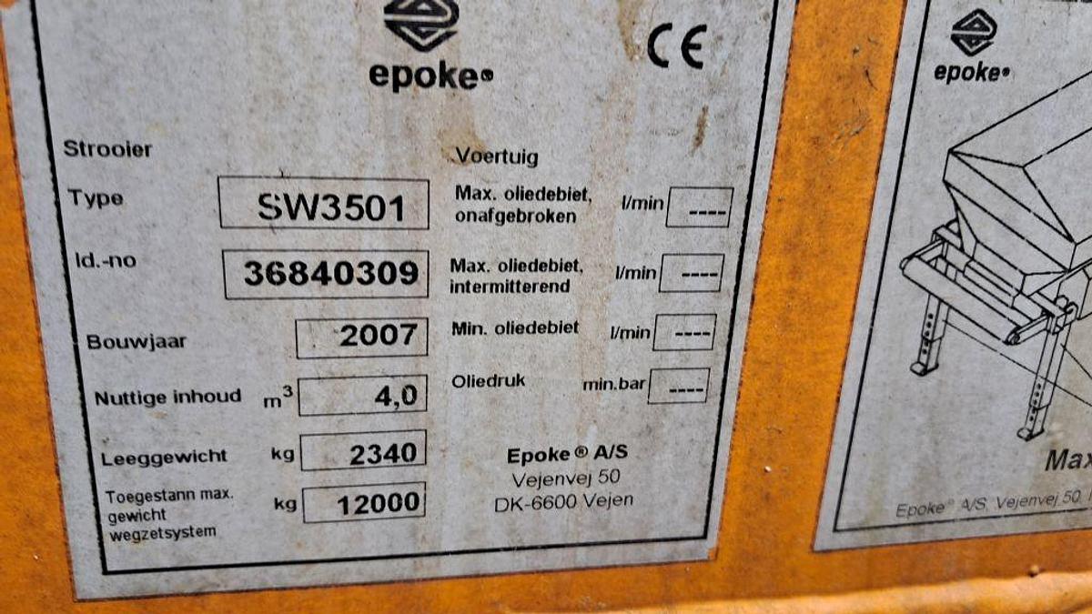 Used 2007 Epoke SW3501