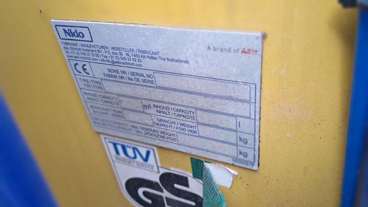 Used 2011 Nido Stratos B11-18 AWESN-350