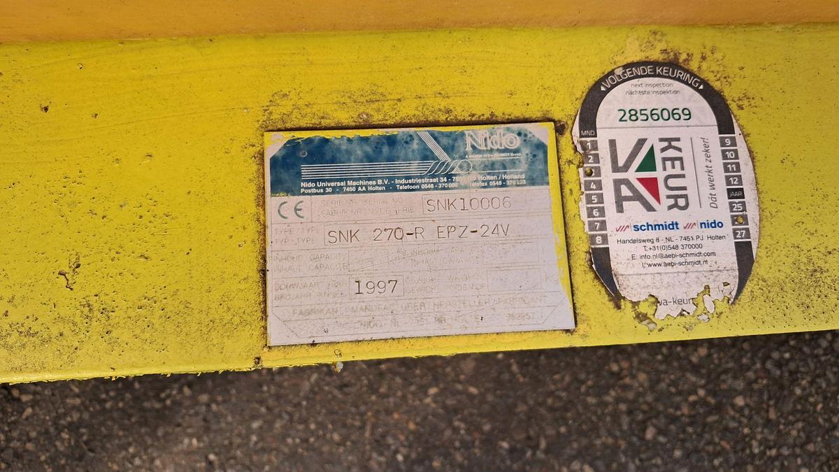Used 1997 Nido SNK270 EPZ