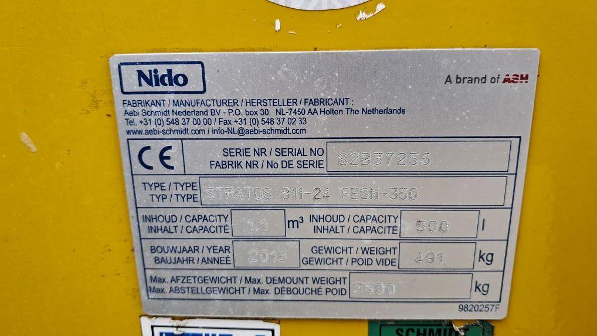 Used 2013 Nido Stratos B11-24 PESN-350