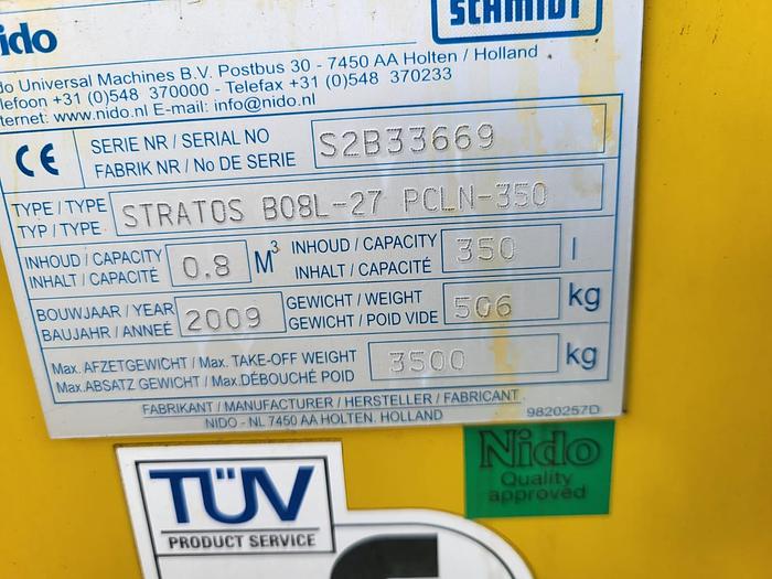 Gebruikt 2009 Nido Stratos B08-27 PCLN-350