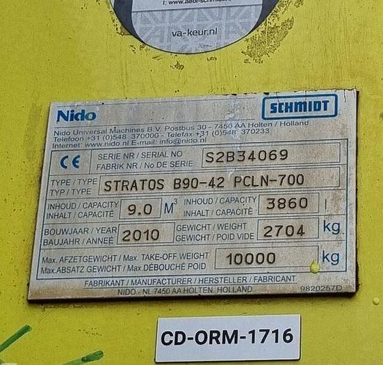 Gebruikt 2010 Nido Stratos B90-42 PCLN-700