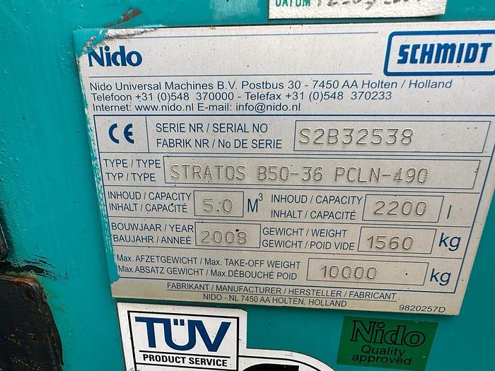 Gebruikt 2008 Nido Stratos B50-36 PCLN-490