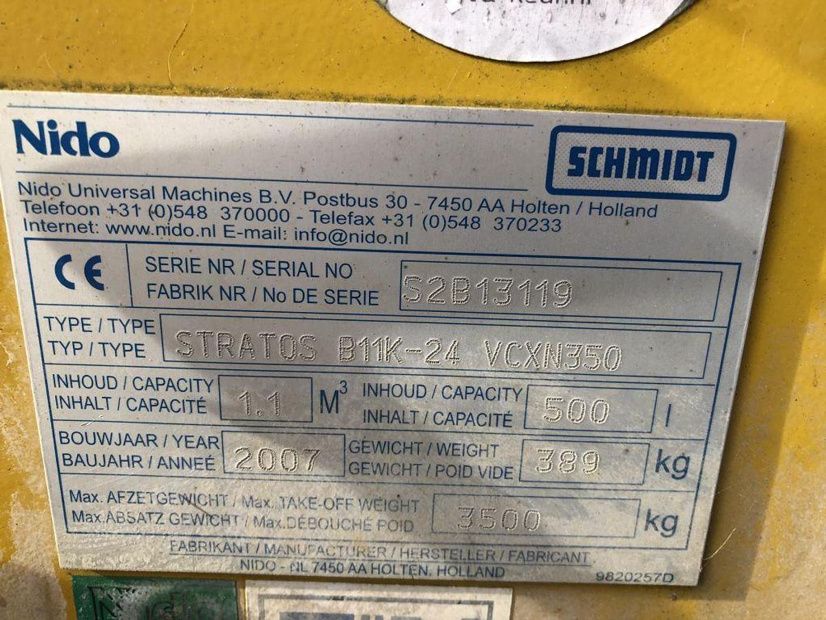 Used 2007 Nido Stratos B11K-24 VCXN350