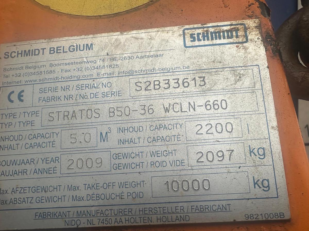 Used 2009 Schmidt Stratos B50-36 WCLN-660