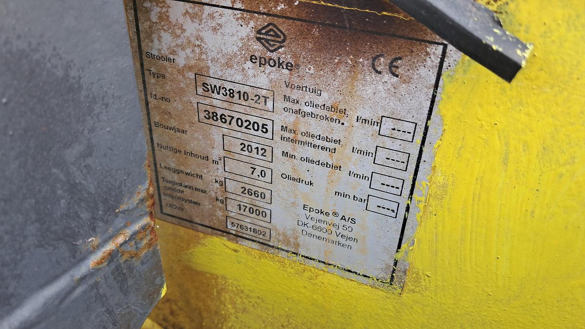 Used 2012 Epoke SW3810-2T