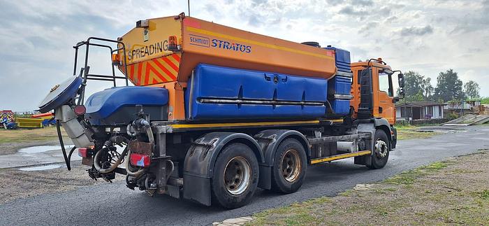 Gebruikt 2009 MAN TGM 26.330, Schmidt Stratos B90-42 VCLN, Schmidt SNK34