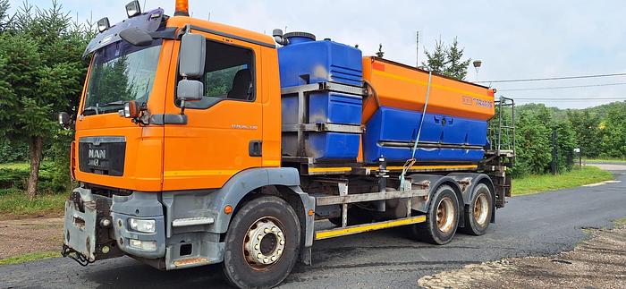 Gebruikt 2009 MAN TGM 26.330, Schmidt Stratos B90-42 VCLN, Schmidt SNK34