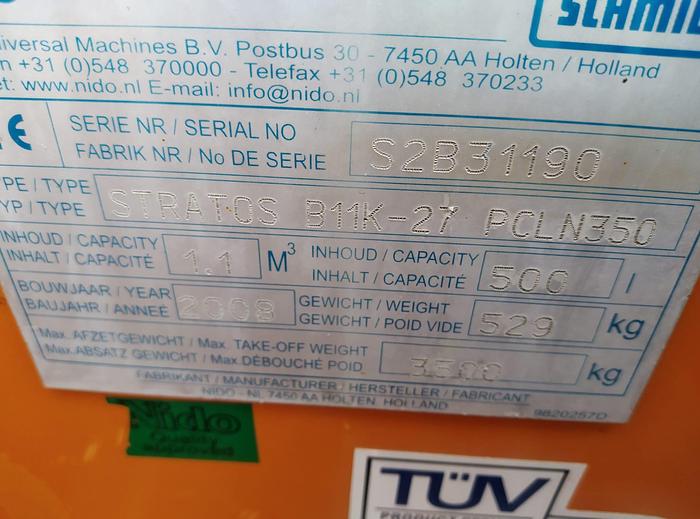 Gebruikt 2008 Nido Stratos B11K-27 PCLN350