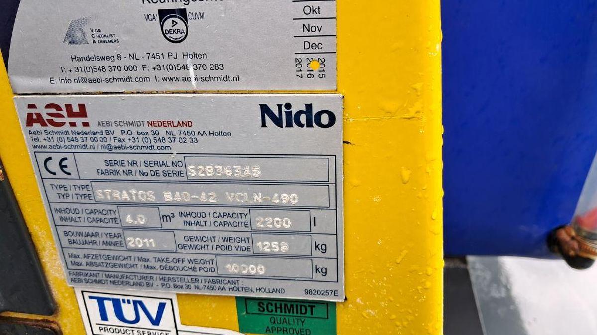 Used 2011 Nido Stratos B40-42 VCLN-490