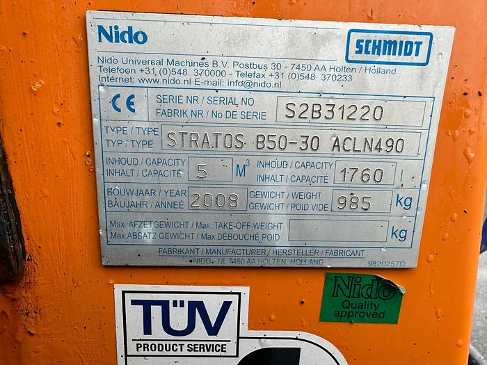 Gebruikt 2008 Nido Stratos B50-30 ACLN490